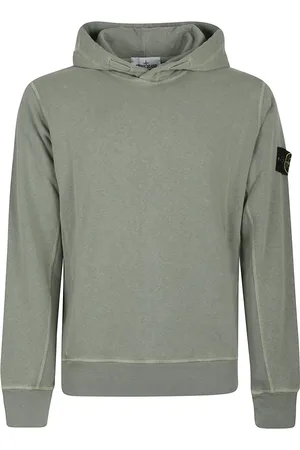 Stone Island Heren, Sweatshirts & Hoodies, Groen, Maat: M Katoen