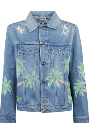 Casablanca Heren, Jassen, Blauw, Maat: L Denim