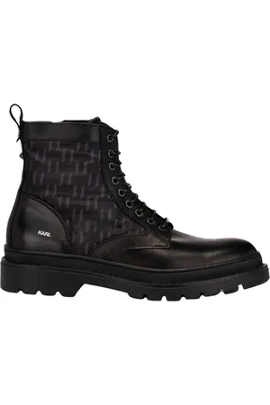 Karl Lagerfeld Heren, Schoenen, Zwart, Maat: 44 EU Leer