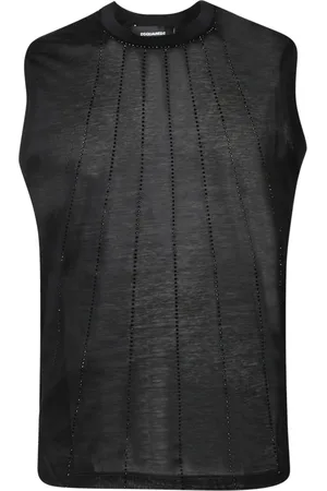 Dsquared2 Heren, Tops, Zwart, Maat: XS Katoen