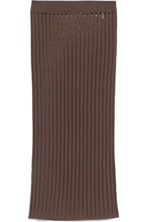 Patrizia Pepe Dames, Rokken, Bruin, Maat: M
