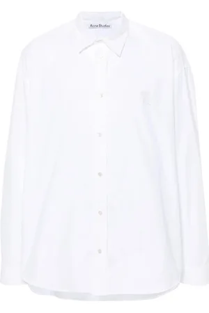 Acne Studios Heren, Overhemden, Wit, Maat: S