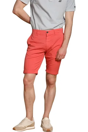 Masons Heren, Korte broeken, Rood, Maat: XL Katoen