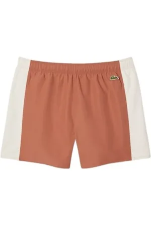 Lacoste Heren, Badkleding, Bruin, Maat: XL Taf