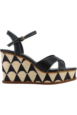 CARRANO Dames, Schoenen, Zwart, Maat: 39 EU Katoen