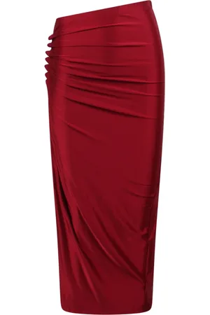 Paco rabanne Dames, Rokken, Rood, Maat: XS Jersey
