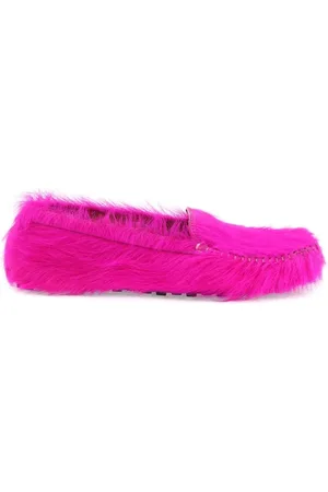 Marni Heren, Schoenen, Roze, Maat: 42 EU Leer