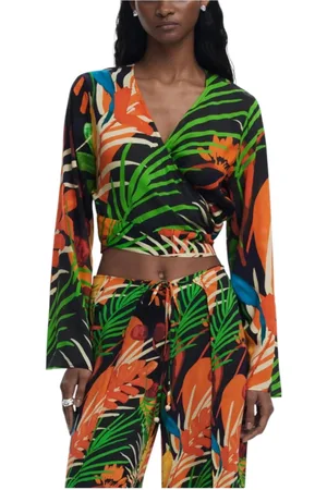 Desigual Dames, Tops, Veelkleurig, Maat: S
