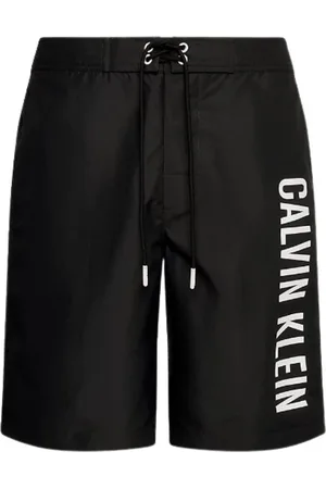 Calvin Klein Heren, Badkleding, Zwart, Maat: S