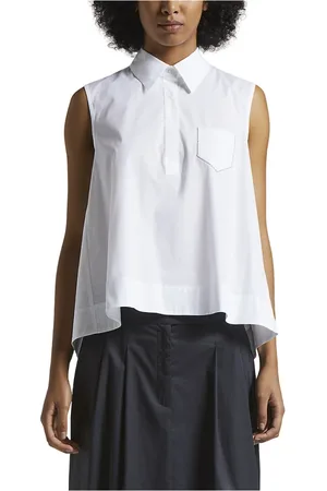 PESERICO SIGN Dames, Tops, Wit, Maat: XS Katoen