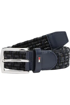 Tommy Hilfiger Heren, Accessoires, Blauw, Maat: 110 CM Leer