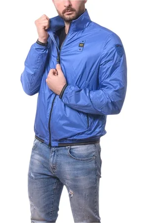 Blauer Heren, Jassen, Blauw, Maat: S Nylon