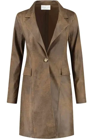 Helena hart Dames, Mantels, Bruin, Maat: XS