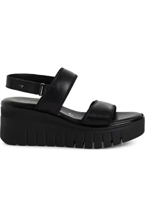 Tamaris Dames, Schoenen, Zwart, Maat: 37 EU Leer