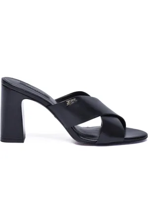 Patrizia Pepe Dames, Schoenen, Zwart, Maat: 36 EU Leer