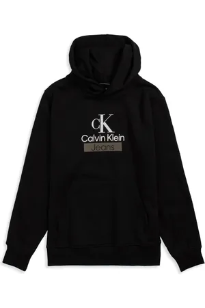 Calvin Klein Heren, Sweatshirts & Hoodies, Zwart, Maat: 2XS