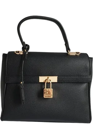 Fracomina Dames, Tassen, Zwart, Maat: ONE Size Leer