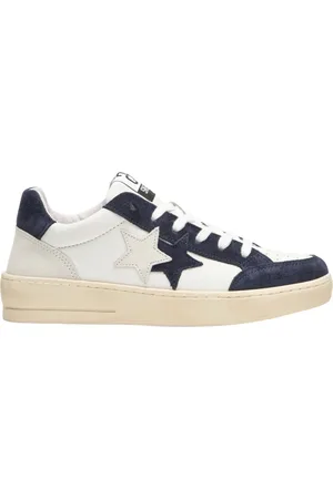2STAR Heren, Schoenen, Wit, Maat: 44 EU Leer