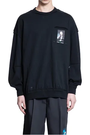 UNDERCOVER Heren, Sweatshirts & Hoodies, Zwart, Maat: 2XL Katoen