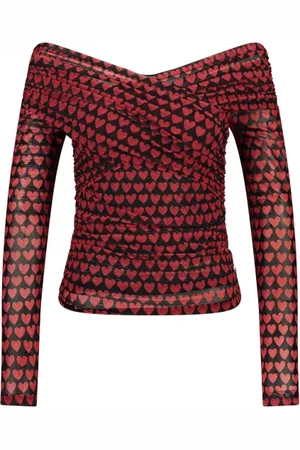 Fabienne Chapot Dames, Blouses & Shirts, Rood, Maat: XL