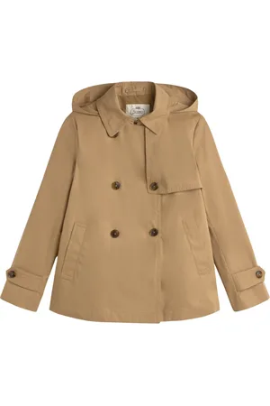 HERNO Dames, Mantels, Bruin, Maat: XS Katoen