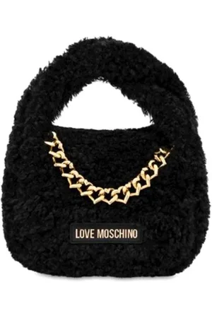 Moschino Dames, Tassen, Zwart, Maat: ONE Size Leer