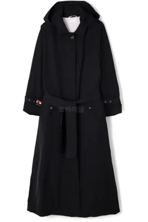Thom Browne Dames, Mantels, Zwart, Maat: XS