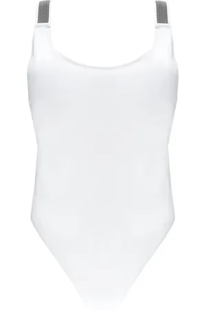 Brunello Cucinelli Dames, Badkleding, Wit, Maat: M