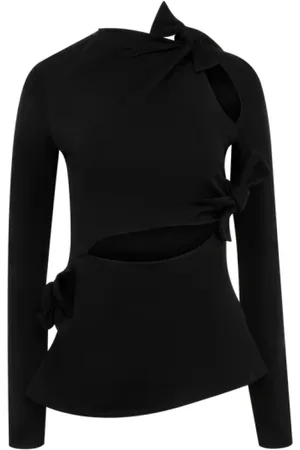 Acne Studios Dames, Tops, Zwart, Maat: XS Katoen