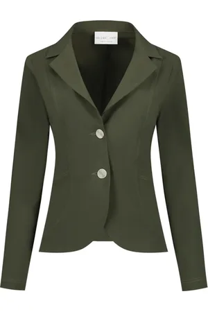 Helena hart Dames, Jassen, Groen, Maat: L Polyamide