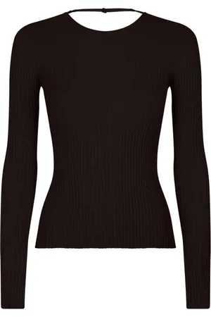 Courrèges Dames, Truien, Zwart, Maat: L
