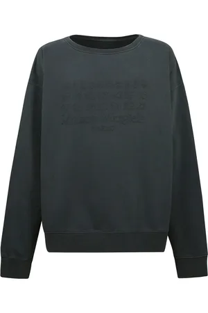 Maison Margiela Heren, Sweatshirts & Hoodies, Zwart, Maat: L Katoen