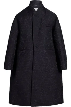 Maison Margiela Dames, Mantels, Zwart, Maat: 2XS