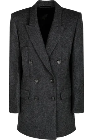 Isabel Marant Dames, Jassen, Grijs, Maat: S Wol