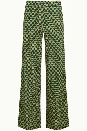 King Louie Dames, Broeken, Groen, Maat: M