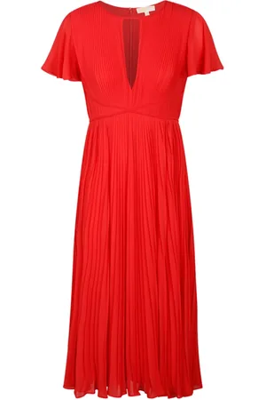 Michael Kors Dames, Jurken, Rood, Maat: S Poliester