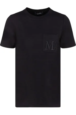Max Mara Dames, Tops, Zwart, Maat: XS Katoen