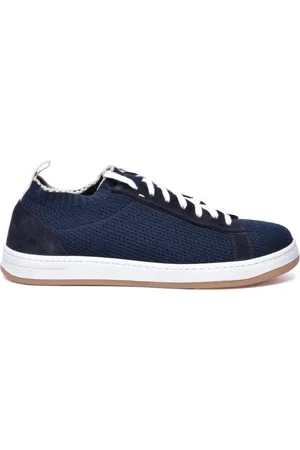 ELEVENTY Heren, Schoenen, Blauw, Maat: 42 EU Leer