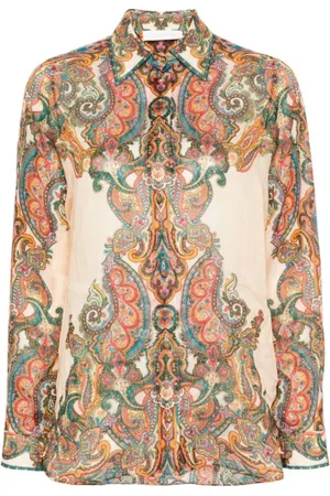 ZIMMERMANN Dames, Blouses & Shirts, Veelkleurig, Maat: XS