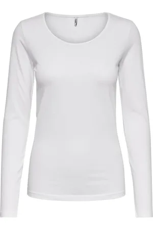 ONLY Dames, Tops, Wit, Maat: XL Katoen