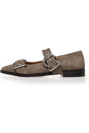 Copenhagen Shoes Dames, Schoenen, Groen, Maat: 37 EU Leer