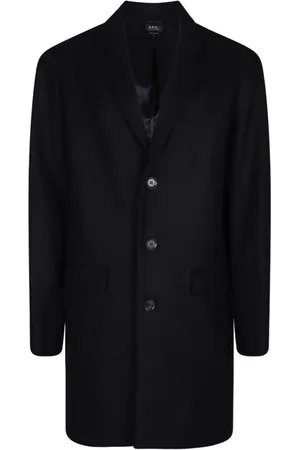 A.P.C. Heren, Mantels, Blauw, Maat: XL