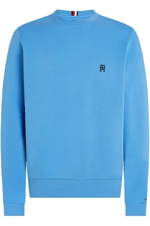 Tommy Hilfiger Heren, Sweatshirts & Hoodies, Blauw, Maat: M