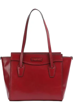 The Bridge Dames, Tassen, Rood, Maat: ONE Size Leer