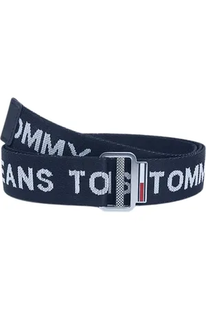 Tommy Hilfiger Heren, Accessoires, Blauw, Maat: 100 CM Leer