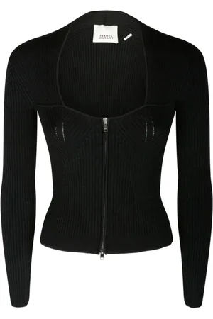 Isabel Marant Dames, Truien, Zwart, Maat: S Wol