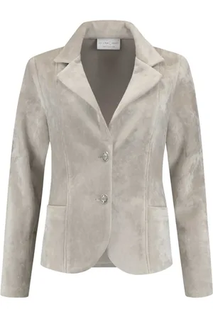 Helena hart Dames, Jassen, Wit, Maat: XS Velours