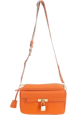 Fracomina Dames, Tassen, Oranje, Maat: ONE Size Leer