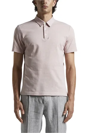PESERICO SIGN Heren, Tops, Roze, Maat: 2XL Katoen