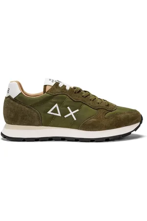 sun68 Dames, Schoenen, Groen, Maat: 40 EU Leer